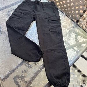 No Boundaries cotton draw string black pants
